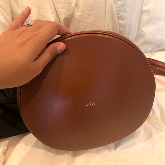 Celine Bucket 16 Bag in Smooth Calfskin, Tan - Picture 7 of 7